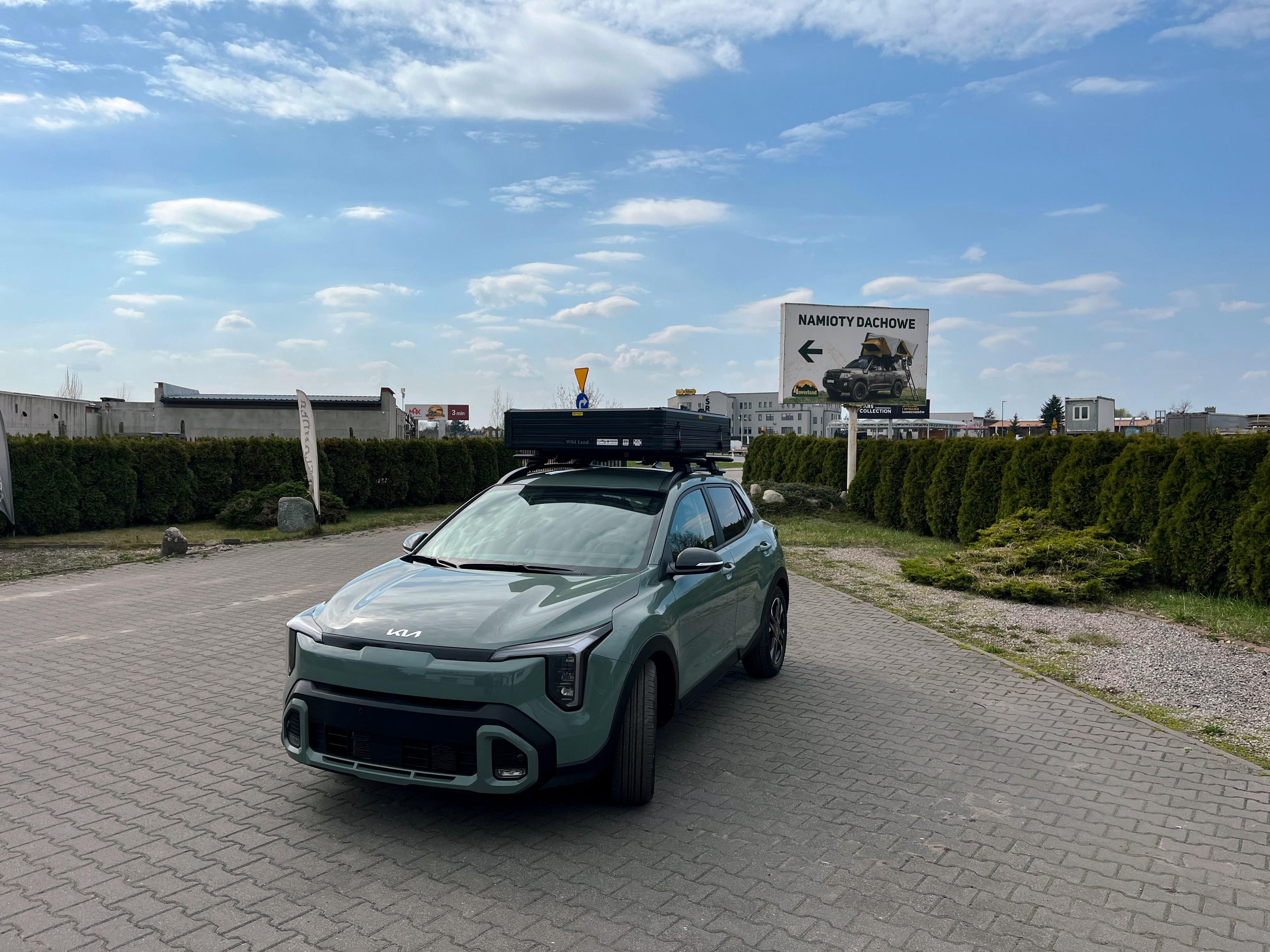 Namiot dachowy Wild Land SE (Orth Frame 130) na Kia Stonic